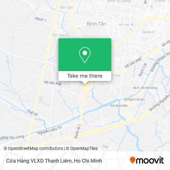Cửa Hàng VLXD Thanh Liêm map