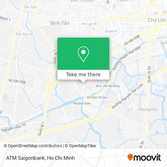 ATM Saigonbank map