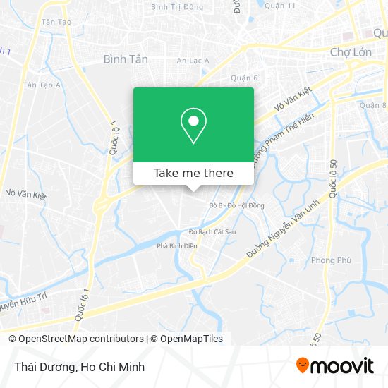 Thái Dương map