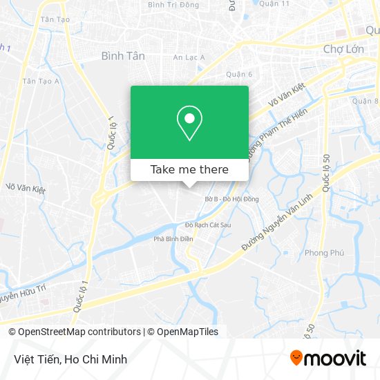 Việt Tiến map