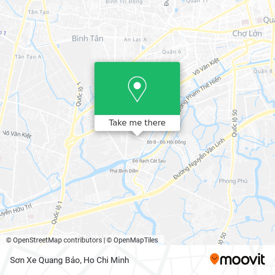 Sơn Xe Quang Bảo map