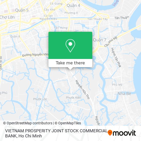 VIETNAM PROSPERITY JOINT STOCK COMMERCIAL BANK map