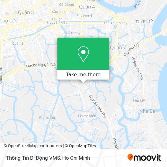 Thông Tin Di Động VMS map