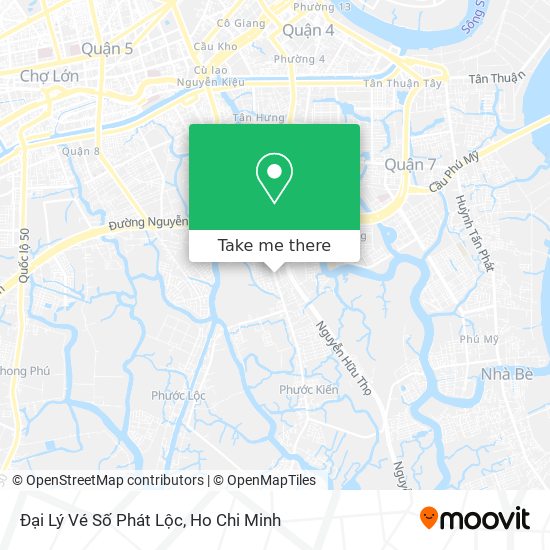 Đại Lý Vé Số Phát Lộc map