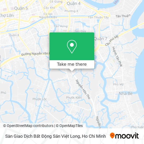 Sàn Giao Dịch Bất Động Sản Việt Long map