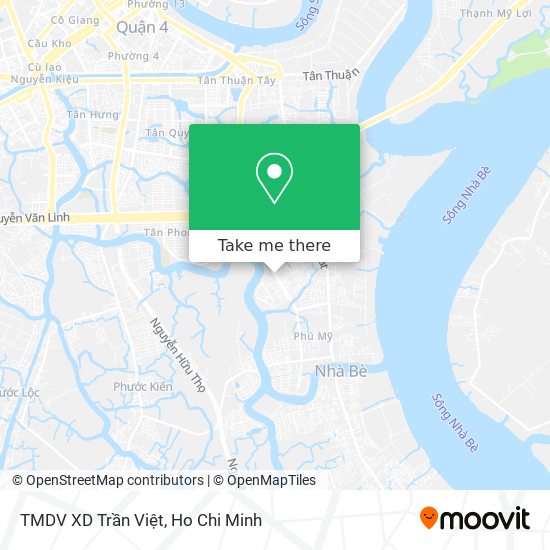 TMDV XD Trần Việt map