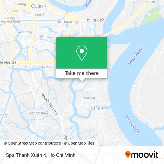 Spa Thanh Xuân 4 map