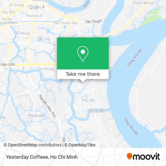 Yesterday Coffeee map