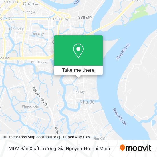 TMDV Sản Xuất Trương Gia Nguyễn map