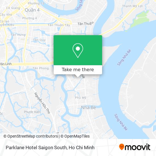 Parklane Hotel Saigon South map