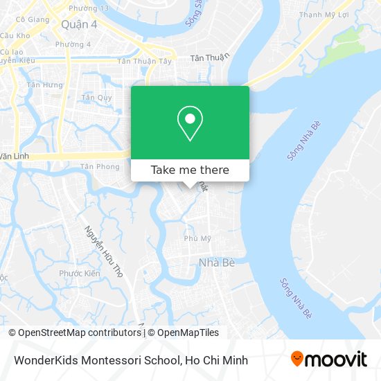 WonderKids Montessori School map