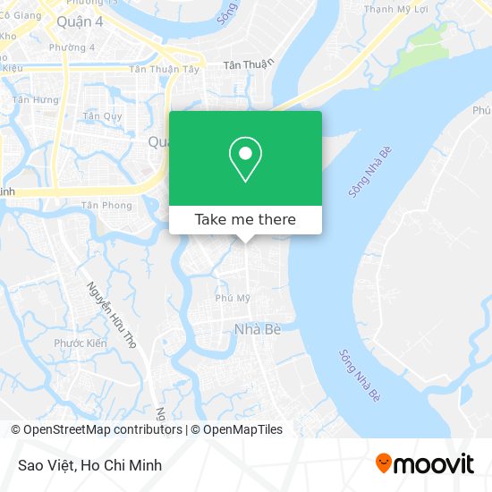 Sao Việt map