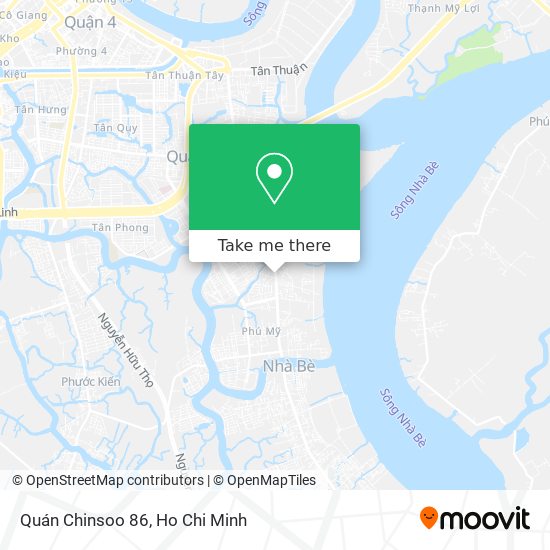 Quán Chinsoo 86 map