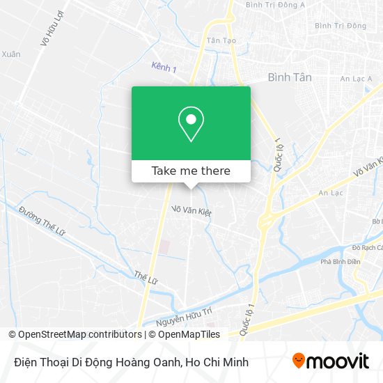 Điện Thoại Di Động Hoàng Oanh map