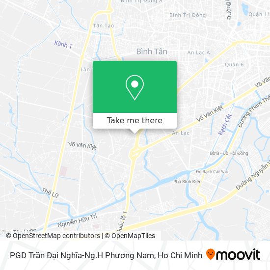 PGD Trần Đại Nghĩa-Ng.H Phương Nam map