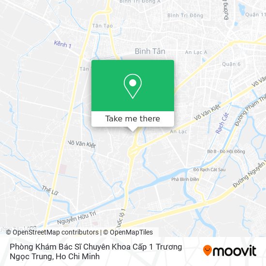 Phòng Khám Bác Sĩ Chuyên Khoa Cấp 1 Trương Ngọc Trung map