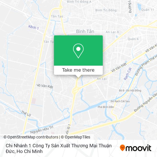 Chi Nhánh 1 Công Ty Sản Xuất Thương Mại Thuận Đức map