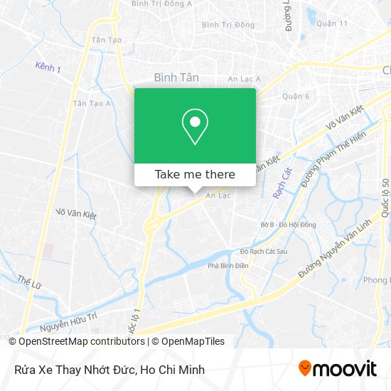 Rửa Xe Thay Nhớt Đức map