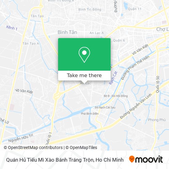 Quán Hủ Tiếu Mì Xào Bánh Tráng Trộn map