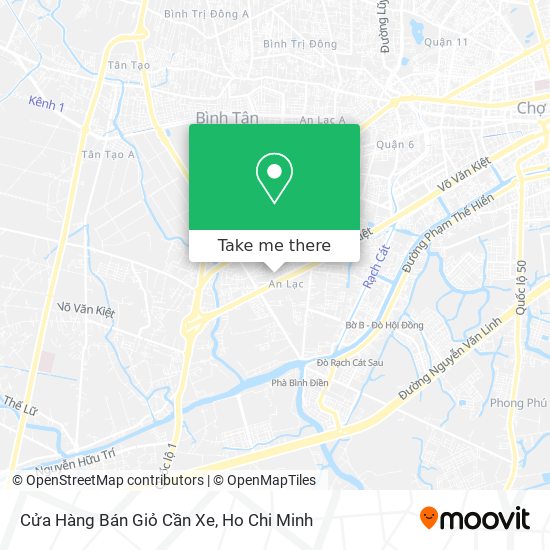 Cửa Hàng Bán Giỏ Cần Xe map