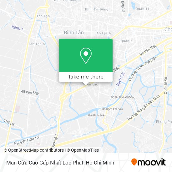 Màn Cửa Cao Cấp Nhất Lộc Phát map