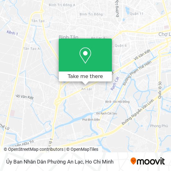 Ủy Ban Nhân Dân Phường An Lạc map