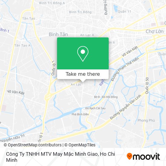 Công Ty TNHH MTV May Mặc Minh Giao map