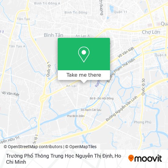 Trường Phổ Thông Trung Học Nguyễn Thị Định map