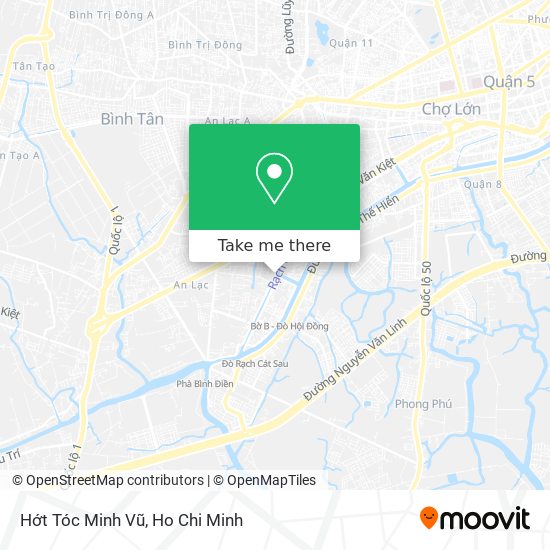 Hớt Tóc Minh Vũ map