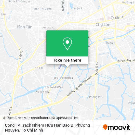 Công Ty Trách Nhiệm Hữu Hạn Bao Bì Phương Nguyên map