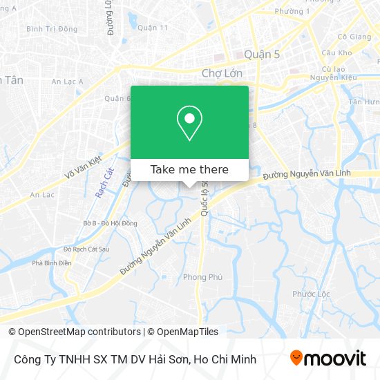 Công Ty TNHH SX TM DV Hải Sơn map