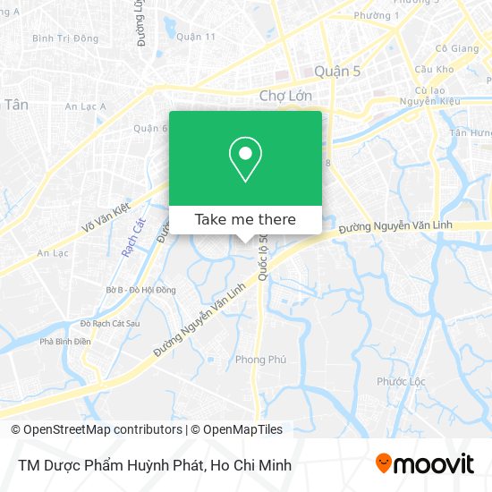 TM Dược Phẩm Huỳnh Phát map