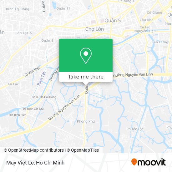 May Việt Lê map