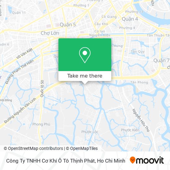 Công Ty TNHH Cơ Khí Ô Tô Thịnh Phát map