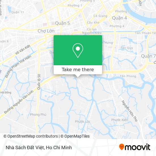 Nhà Sách Đất Việt map