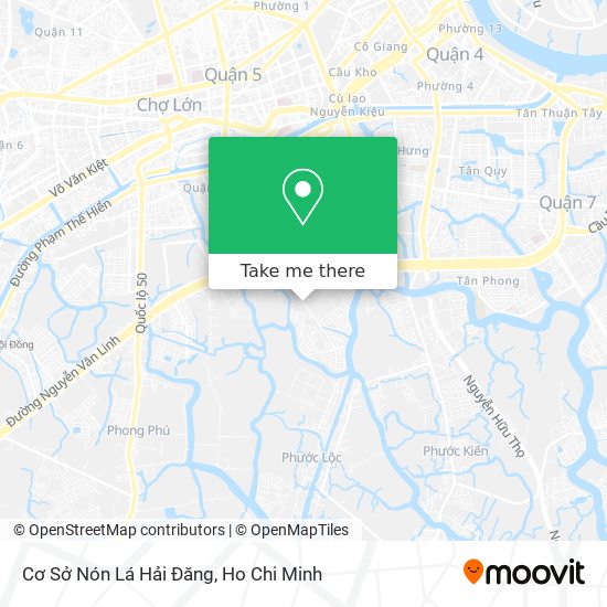 Cơ Sở Nón Lá Hải Đăng map