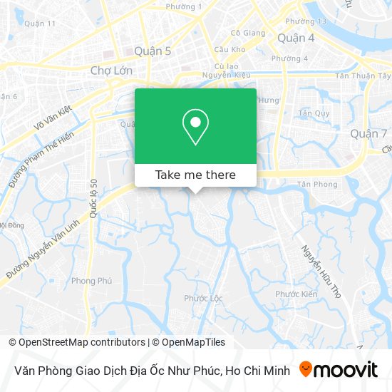 Văn Phòng Giao Dịch Địa Ốc Như Phúc map