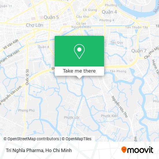 Trí Nghĩa Pharma map