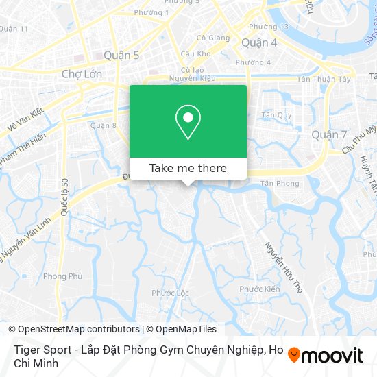Tiger Sport - Lắp Đặt Phòng Gym Chuyên Nghiệp map
