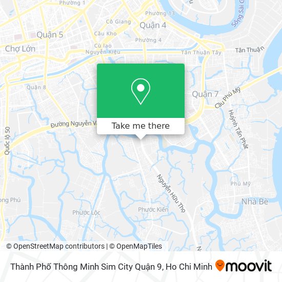 Thành Phố Thông Minh Sim City Quận 9 map