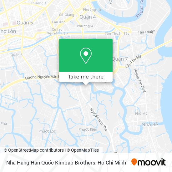 Nhà Hàng Hàn Quốc Kimbap Brothers map