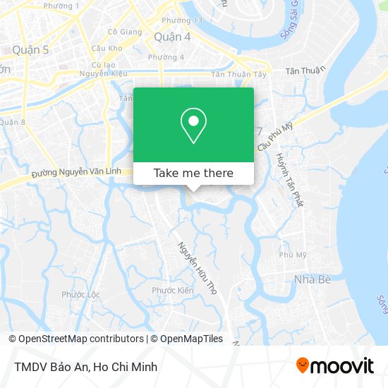 TMDV Bảo An map