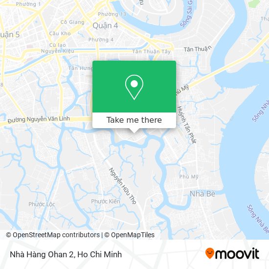 Nhà Hàng Ohan 2 map