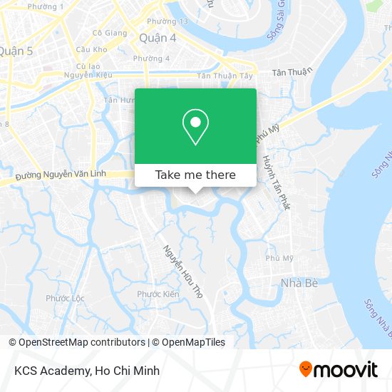 KCS Academy map