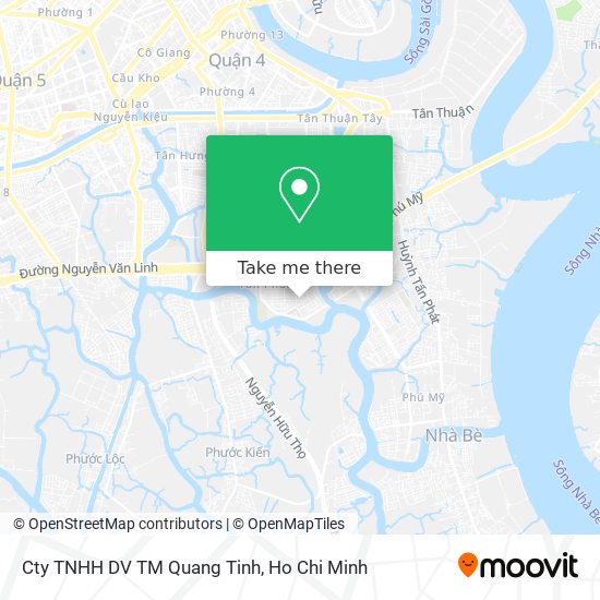 Cty TNHH DV TM Quang Tinh map