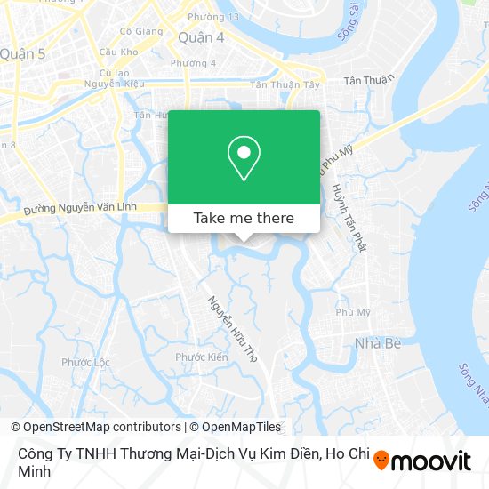 Công Ty TNHH Thương Mại-Dịch Vụ Kim Điền map