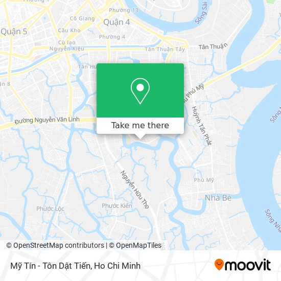 Mỹ Tín - Tôn Dật Tiến map