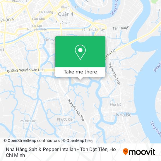 Nhà Hàng Salt & Pepper Intalian - Tôn Dật Tiên map