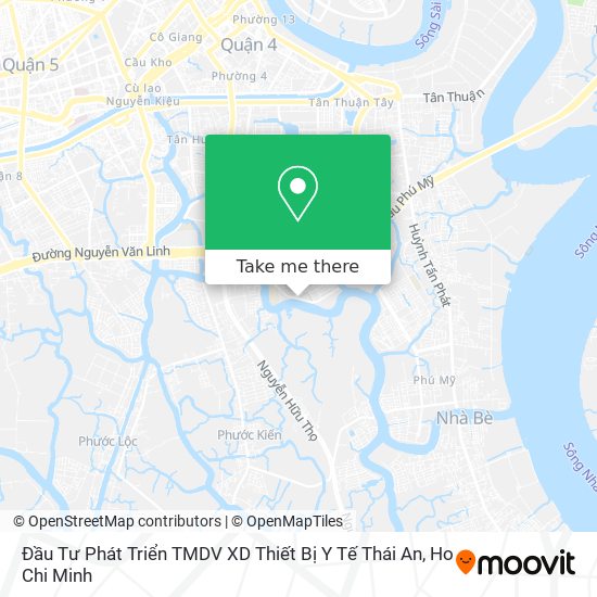 Đầu Tư Phát Triển TMDV XD Thiết Bị Y Tế Thái An map