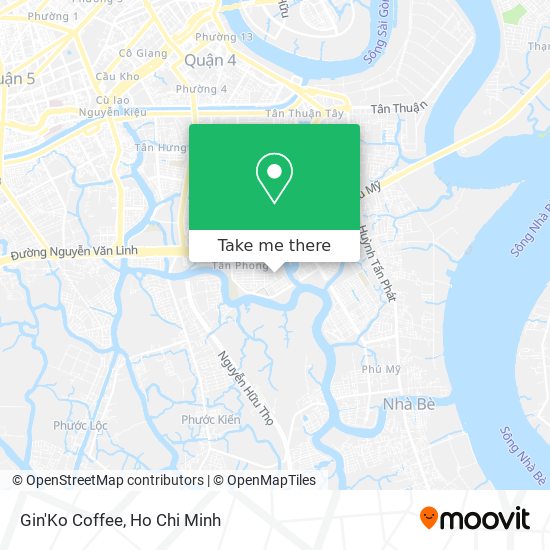 Gin'Ko Coffee map